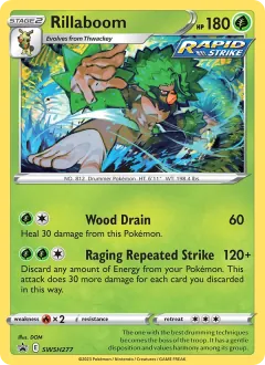 Rillaboom, SWSH Black Star Promos SWSH277/307