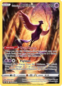 Galarian Articuno, SWSH Black Star Promos SWSH282/307
