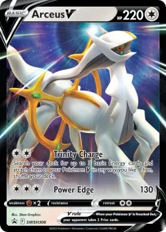 Arceus V, SWSH Black Star Promos SWSH306/307