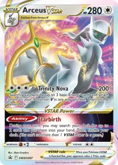 Arceus VSTAR, SWSH Black Star Promos SWSH307/307