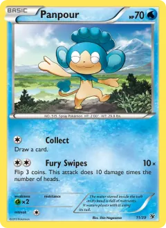 Panpour, Kalos Starter Set 11/39