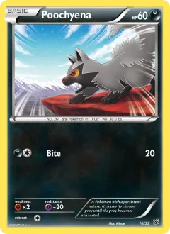 Poochyena, Kalos Starter Set 16/39