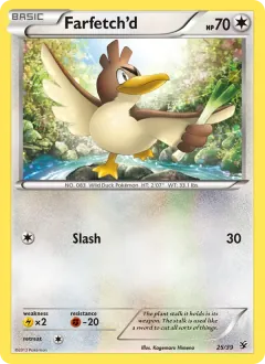 Farfetch'd, Kalos Starter Set 25/39