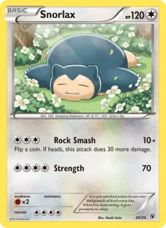Snorlax, Kalos Starter Set 26/39