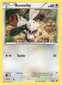 Bunnelby, Kalos Starter Set 30/39