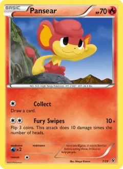 Pansear, Kalos Starter Set 7/39