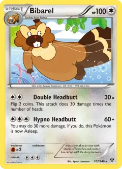 Bibarel, XY 107/146