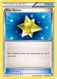 Max Revive, XY 120/146
