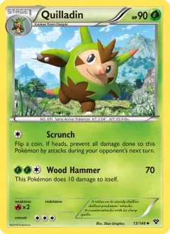 Quilladin, XY 13/146