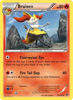 Braixen, XY 25/146