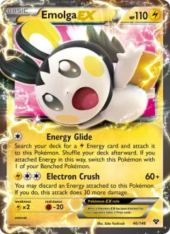 Emolga EX, XY 46/146