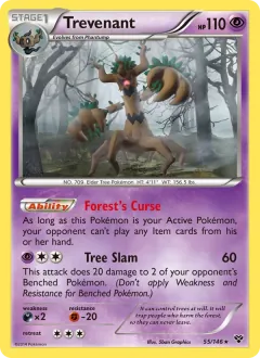 Trevenant, XY 55/146