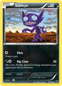 Sableye, XY 68/146