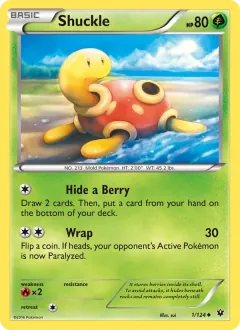 Shuckle, Fates Collide 1/124