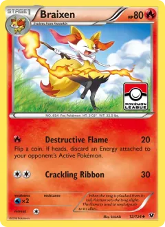 Braixen, Fates Collide 12/124
