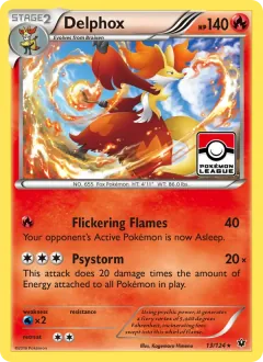 Delphox, Fates Collide 13/124