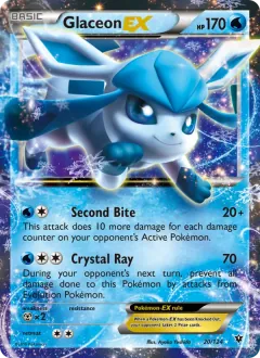 Glaceon EX, Fates Collide 20/124