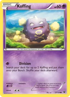 Koffing, Fates Collide 27/124
