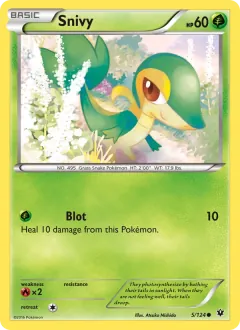 Snivy, Fates Collide 5/124