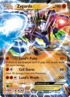 Zygarde EX, Fates Collide 54/124