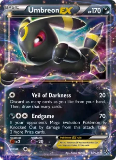 Umbreon EX, Fates Collide 55/124
