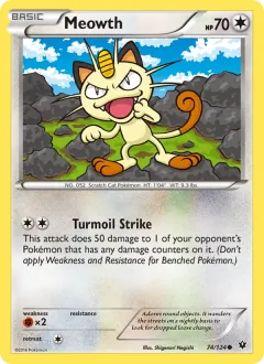 Meowth, Fates Collide 74/124