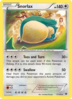 Snorlax, Fates Collide 77/124