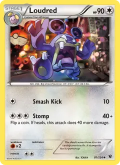 Loudred, Fates Collide 81/124