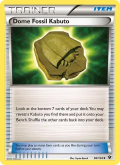 Dome Fossil Kabuto, Fates Collide 96/124