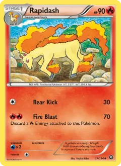 Rapidash, Steam Siege 17/114