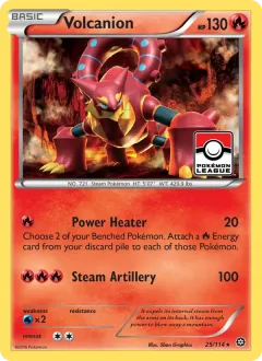 Volcanion, Steam Siege 25/114