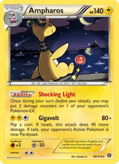 Ampharos, Steam Siege 40/114