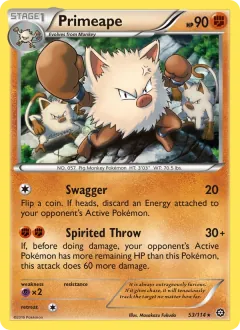 Primeape, Steam Siege 53/114