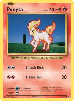 Ponyta, Evolutions 19/108