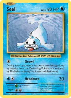 Seel, Evolutions 28/108
