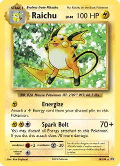 Raichu, Evolutions 36/108