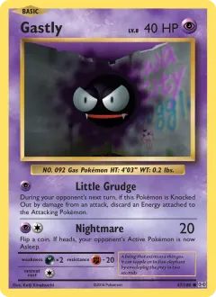 Gastly, Evolutions 47/108