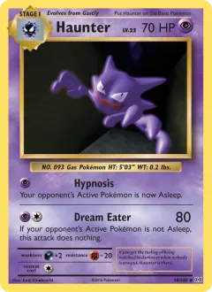 Haunter, Evolutions 48/108