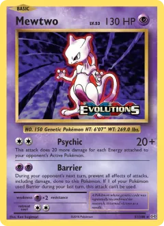 Mewtwo, Evolutions 51/108