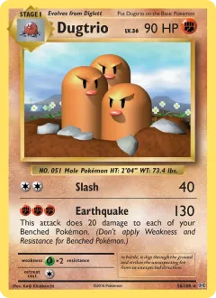 Dugtrio, Evolutions 56/108