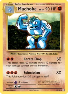 Machoke, Evolutions 58/108