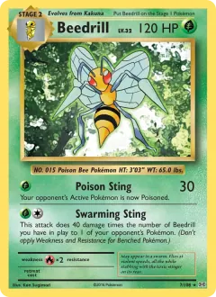 Beedrill, Evolutions 7/108