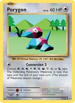 Porygon, Evolutions 71/108