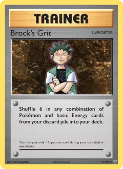 Brock's Grit, Evolutions 74/108