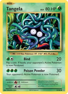 Tangela, Evolutions 8/108