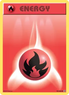 Fire Energy, Evolutions 92/108