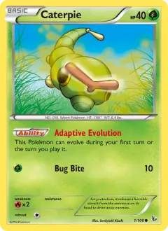 Caterpie, Flashfire 1/106
