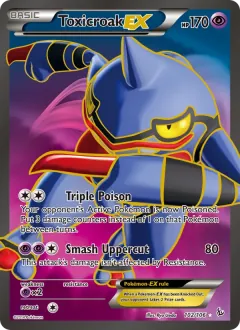 Toxicroak EX, Flashfire 102/106