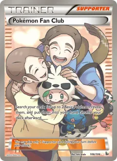 Pokémon Fan Club, Flashfire 106/106