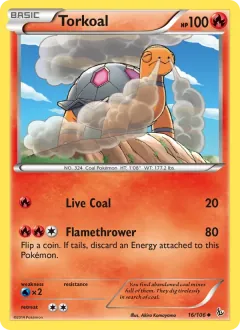 Torkoal, Flashfire 16/106
